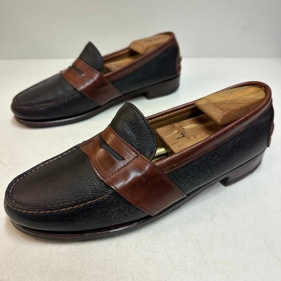 NEW HEELS Rancourt & Co. x H. S. Trask Moccasin Loafer Handsewn Maine USA 10.5 C main image 9